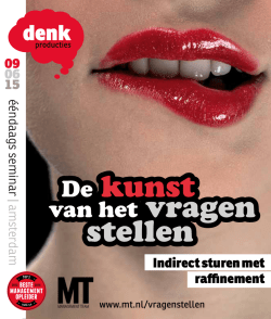 Indirect sturen met raffinement