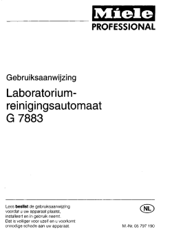Miele G7883 manual NL.pdf