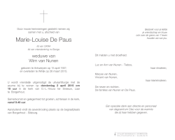 Marie-Louise De Paus