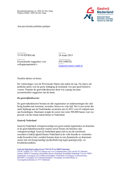een brief - Gastvrij Nederland