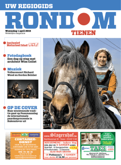 TIENEN - Rondom