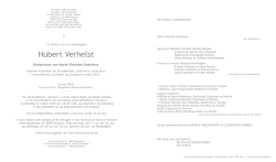 rouwbrief - Uitvaartzorg Viaene