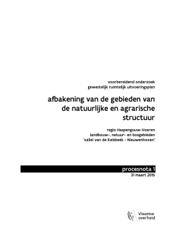 Procesnota - Vlaanderen.be