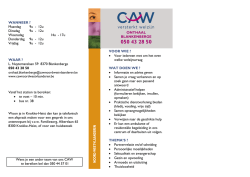 Downloaden - CAW Noord-West