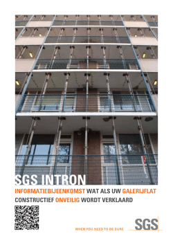 SGS INTRON - Vereniging BWT Nederland