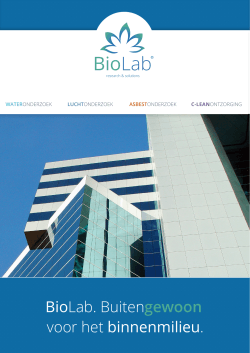 Nederlands - BioLab Research & Solutions