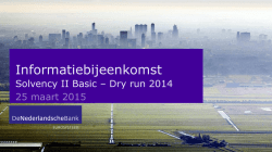 Dry run 2014 (25 maart 2015)