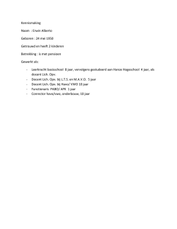 CV Erwin Alberto (pdf bestand)