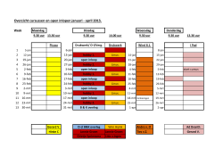 Cursusschema - ComputerPlusClub