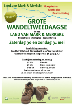 GROTE WANDELTWEEDAAGSE