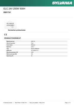 Datasheet - Havells Sylvania