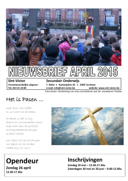 April 2015 - Sint