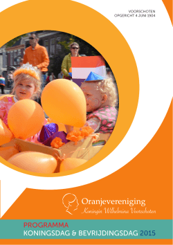 PDF document - Oranjevereniging Voorschoten
