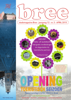 Stadsmagazine april 2015