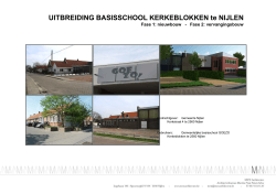Nieuwe energiezuinige school door de gemeente Nijlen Type PDF