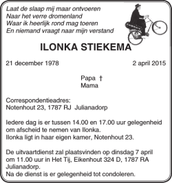 ILONKA STIEKEMA - Olea Hof Uitvaartzorg