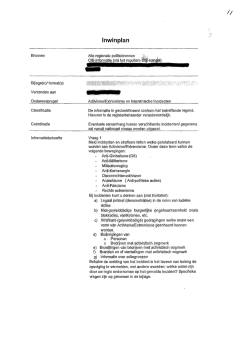 Inwinplan Activisme/Extremisme
