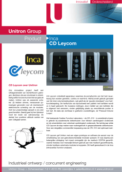 Inca CD Leycom Unitron Group Product