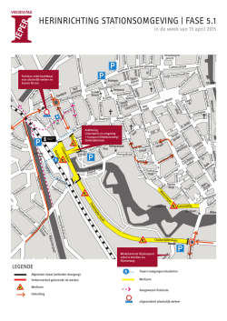 HERINRICHTING STATIONSOMGEVING | FASE 5.1