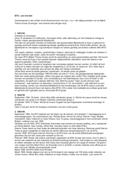 Een kroniek van de BTG (pdf) - Bijbel Thema Groep Groningen