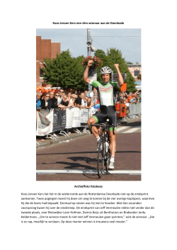 Koos Jeroen Kers wint Ronde van Doenkade 2015