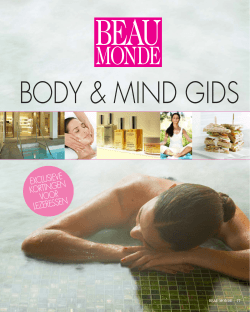 Beau Monde Body&Mind Gids