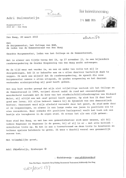 In de brief - Omroep West