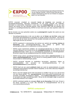Info EXPOO - Digitale Week