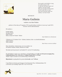 Guilmin Maria brief