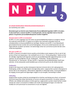Informatie voor ouders