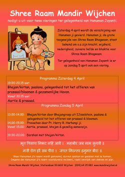 HIER - Shree Raam Mandir Wijchen