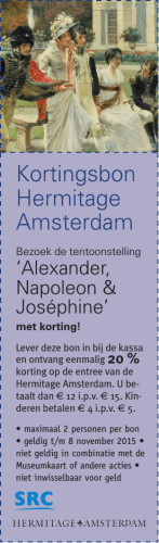 Kortingsbon Hermitage Amsterdam