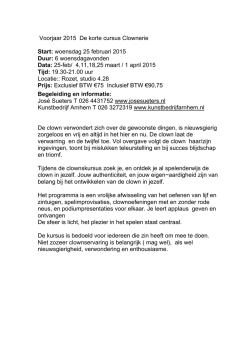 Meer info - Jose Sueters