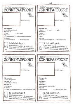 Zonnepaspoorten