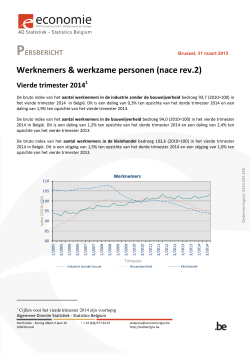 Werknemers & werkzame personen (nace rev.2) 3de trim 2014 (PDF