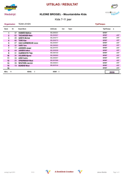 dikke banden 7-11 - MTB-LILY