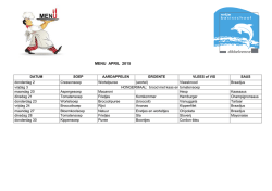 menu april 2015 - GVB DIKKELVENNE