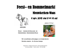 Feest– en Rommelmarkt - Dorpsraad Nieuwkerken-Waas