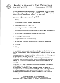 HVOW Agenda jaarvergadering 14 april 20150001