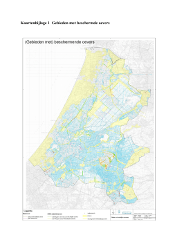 Kaartenbijlage 1 Gebieden met beschermde oevers