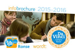 Infobrochure - KA IPB Ronse
