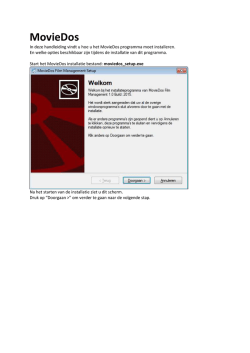 Installatie Handleiding