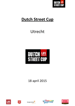 Draaiboek - Stichting Life Goals
