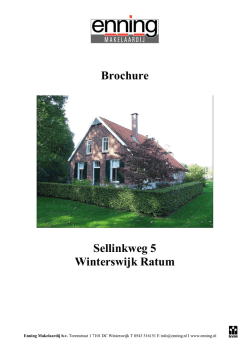 de brochure