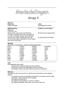 Groep 4 - Johannes Postschool