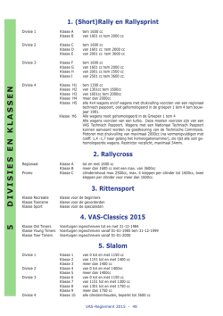 5 DIVISIES EN KLASSEN