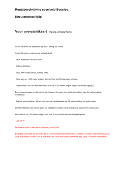 hier de routebeschrijving