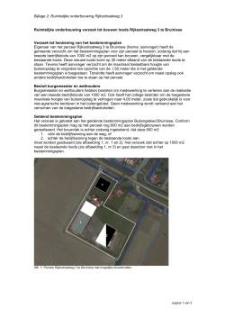 Bijlage 2: Ruimtelijke onderbouwing Rijksstraatweg 3 Ruimtelijke
