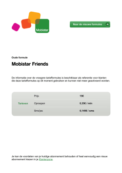 Mobistar Friends