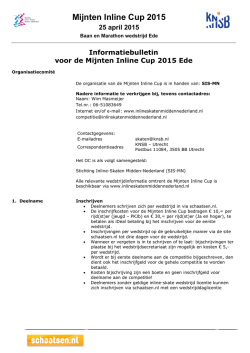 Infobulletin 25 april Ede